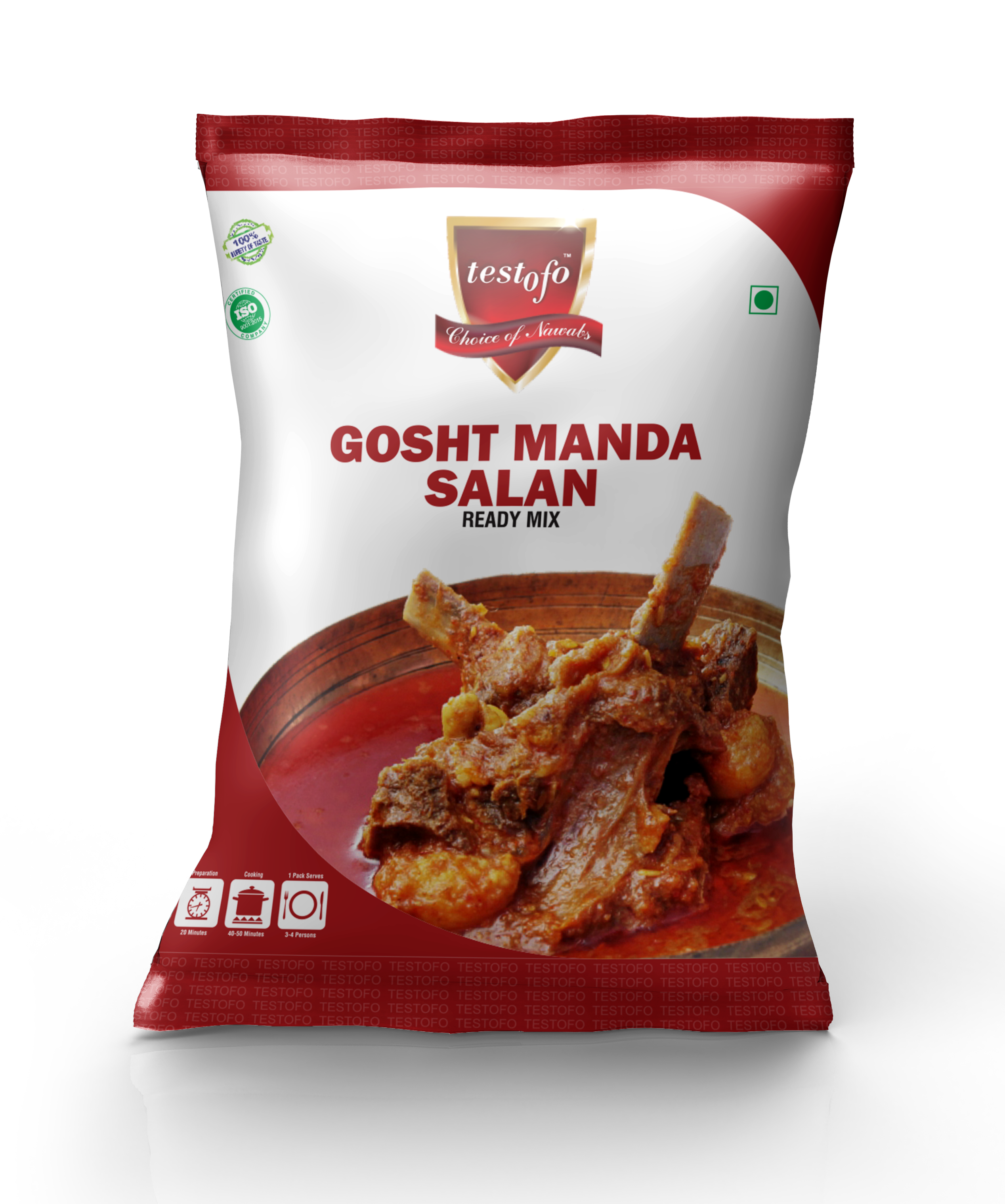 Testofo Manda Salan, Pouch 8g