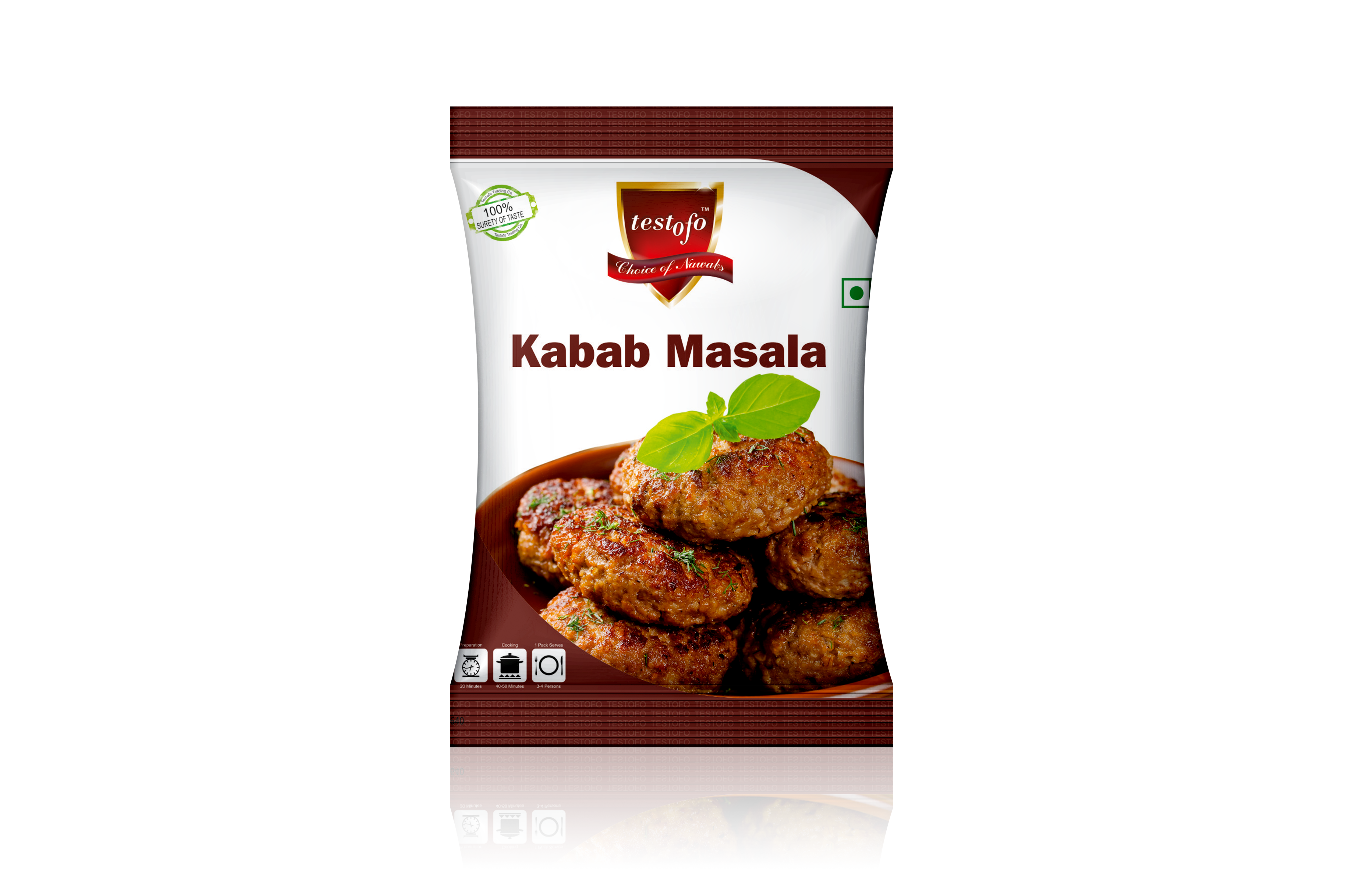 Testofo Kabab Masala, Pouch 15g