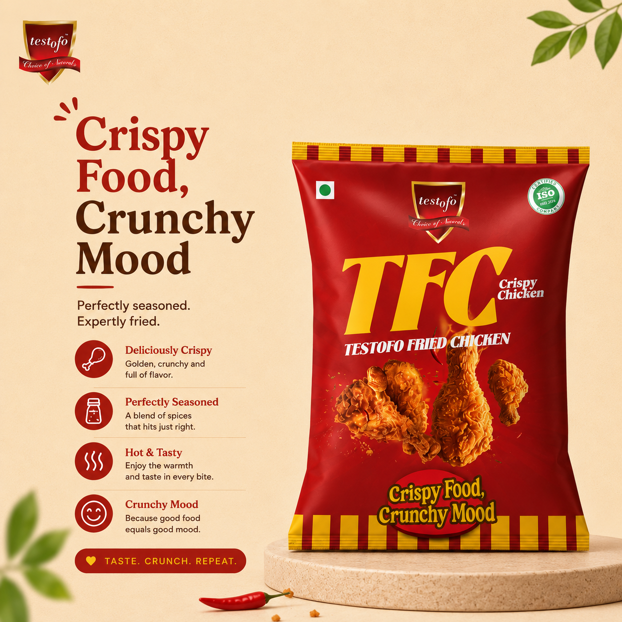 Testofo Fried Chicken (TFC) Crispy Chicken Snack