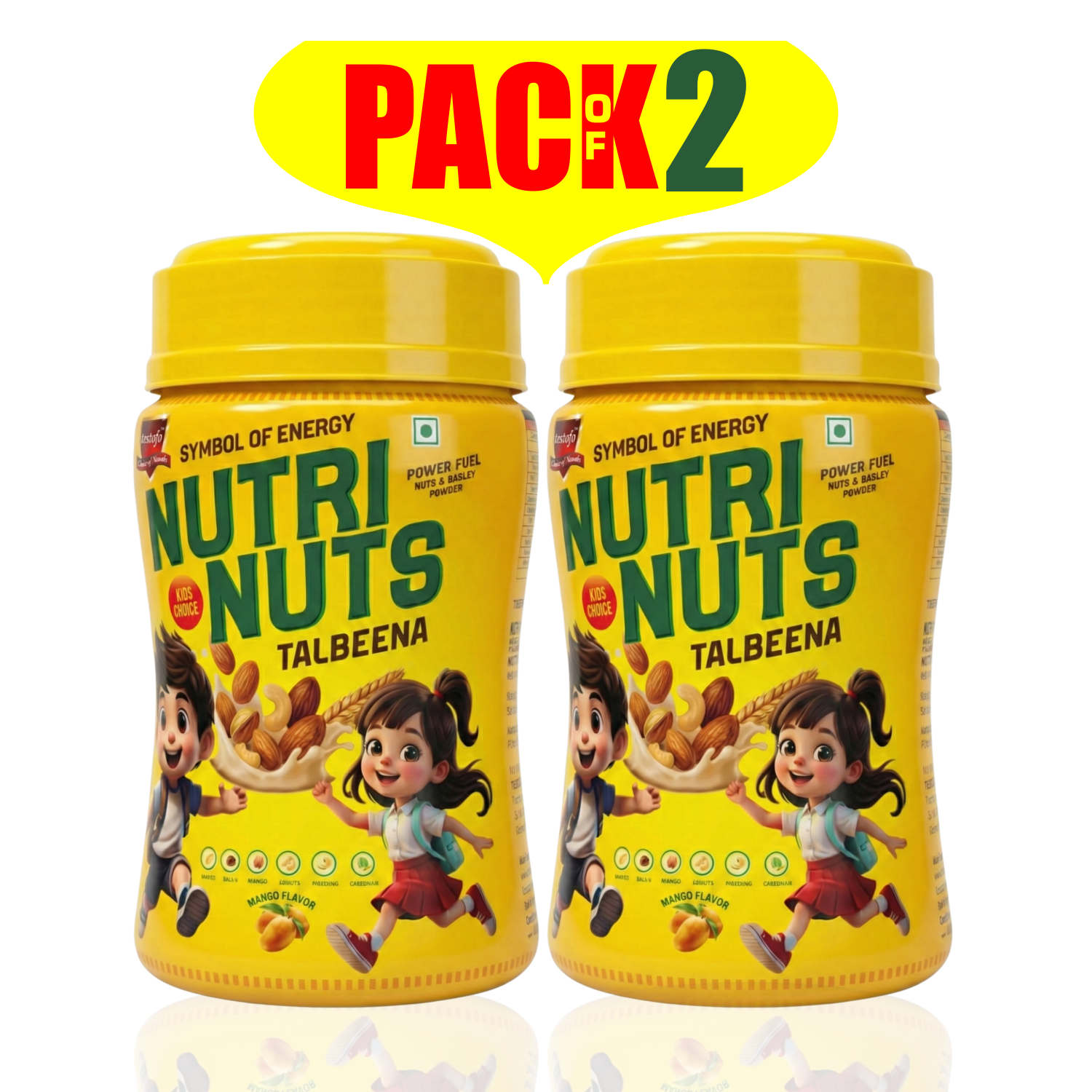NutriNuts Talbeena – Pack of 2 (Double Mango Kids Special)