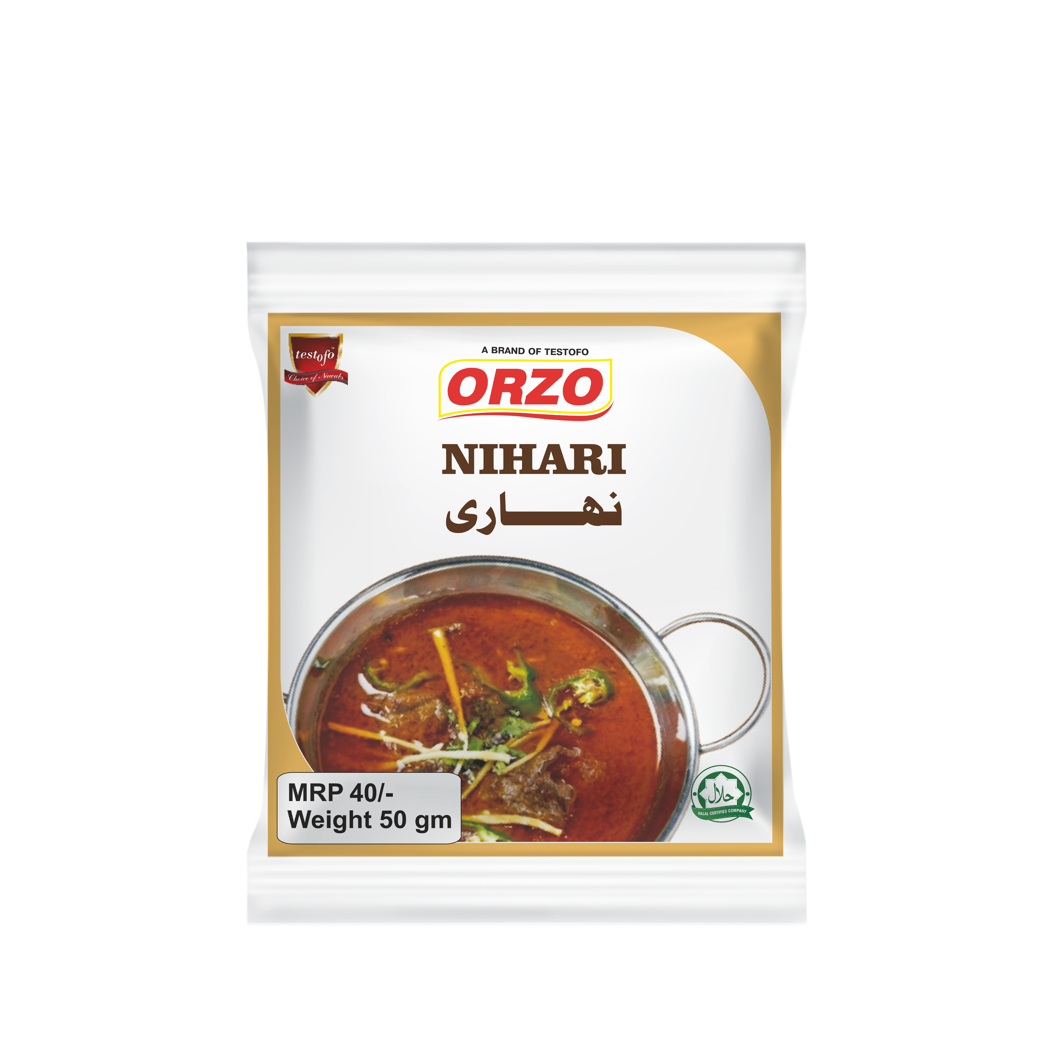 Orzo Nihari Masala, Pouch 50g