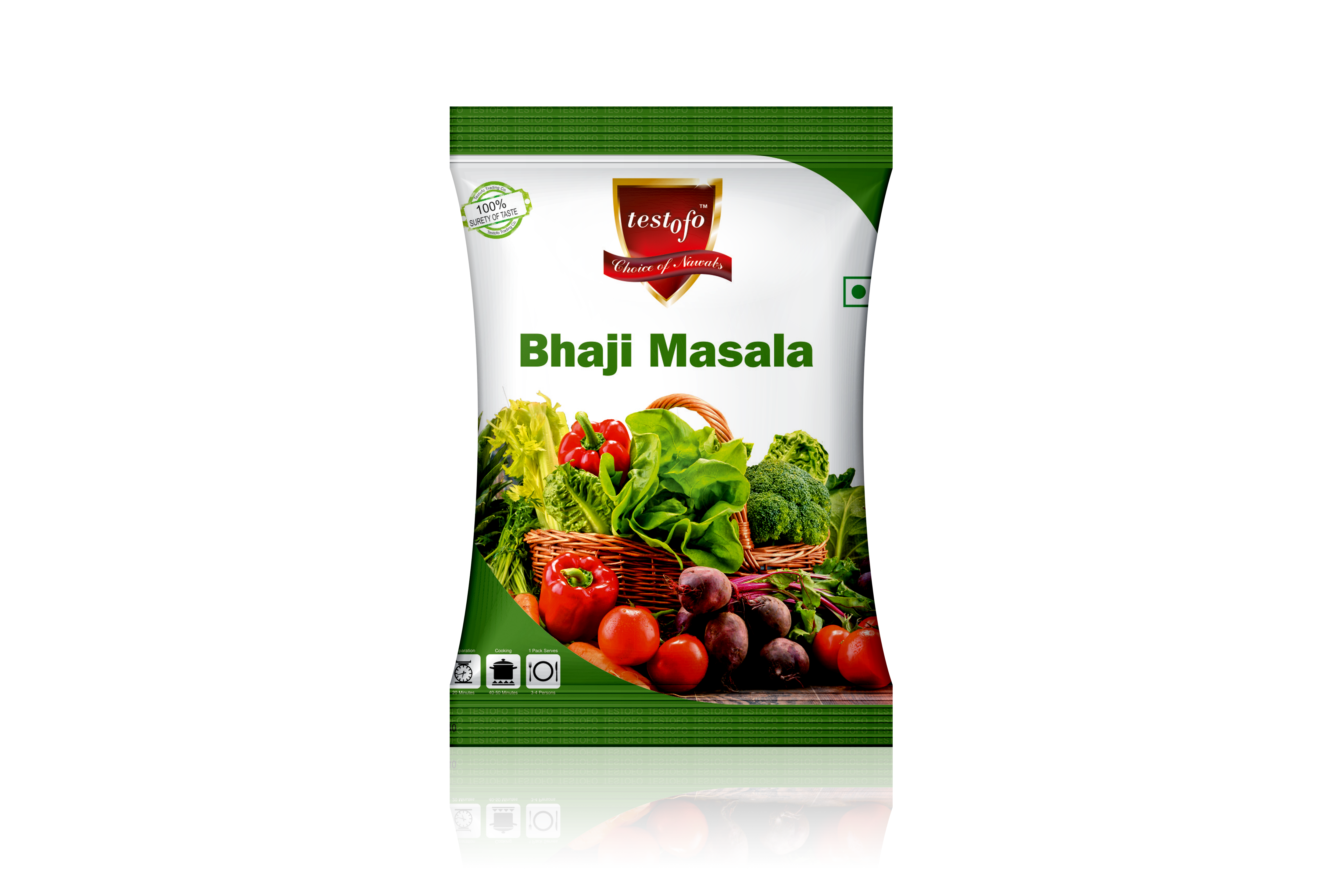 Testofo Bhaji Masala, Pouch 8g
