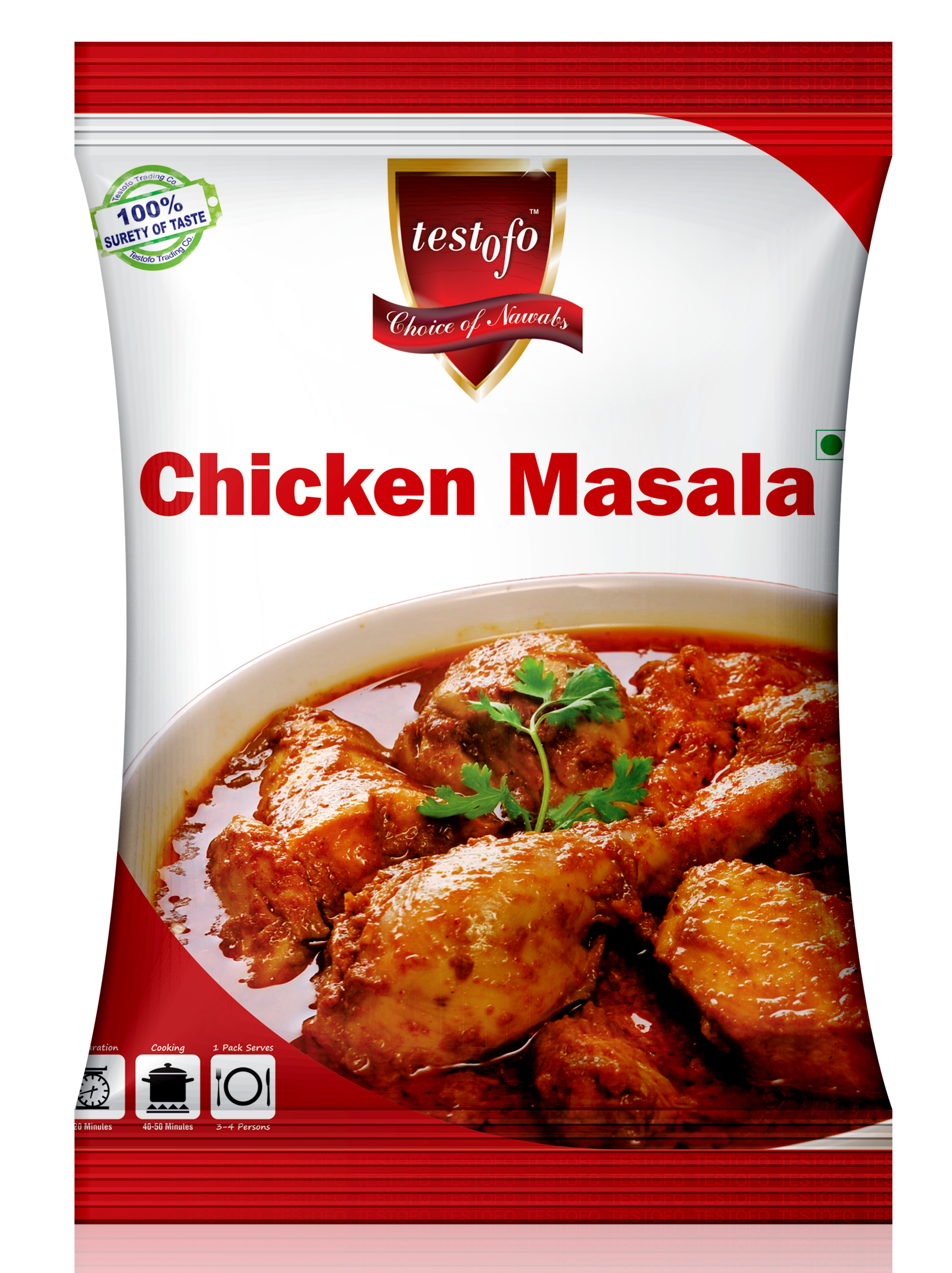 Testofo Chicken Masala, Pouch 8g