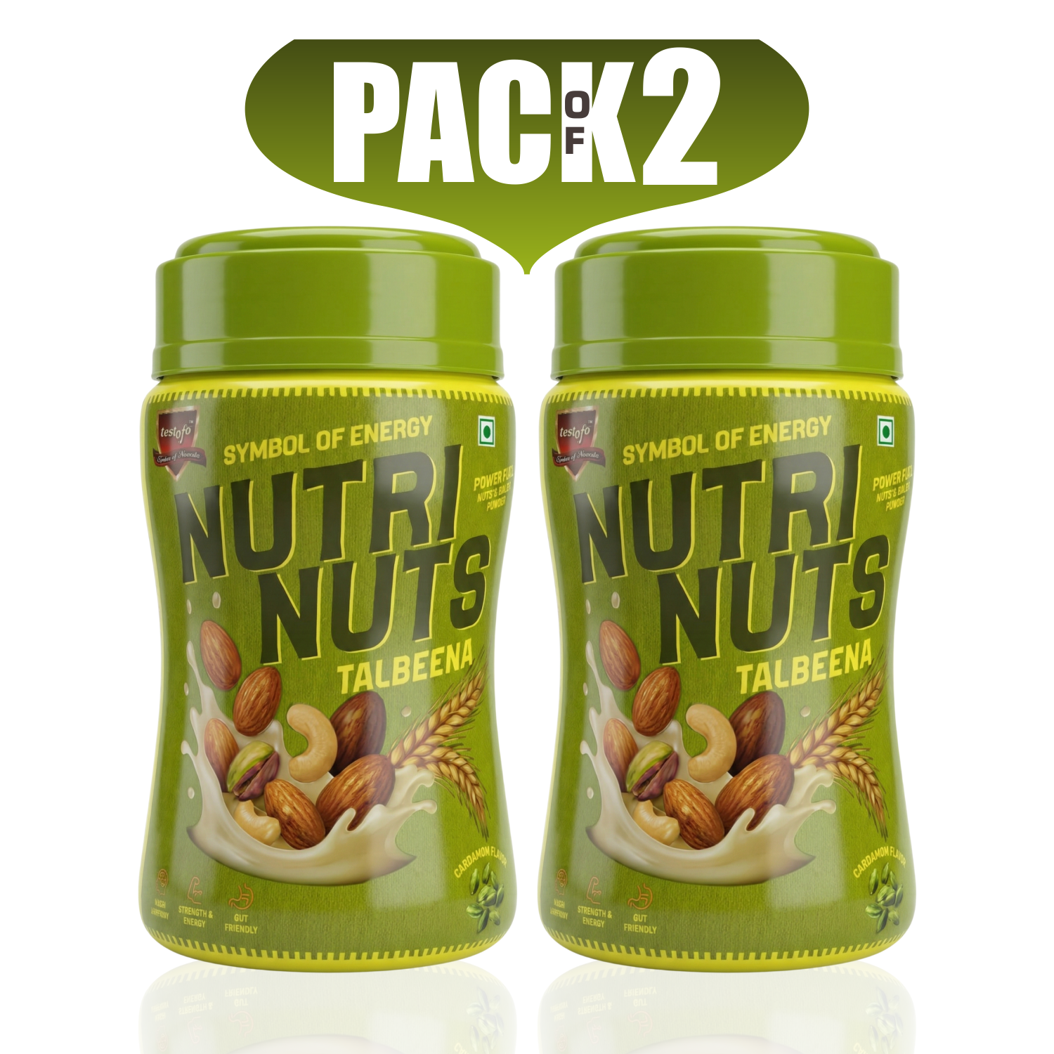 NutriNuts Talbeena – Pack of 2 (Double Cardamom)