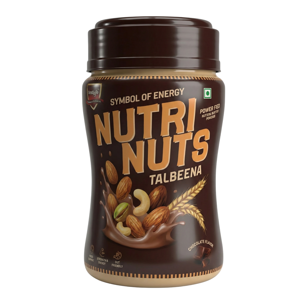 Nutrinuts Talbeena Chocolate, HDPE Jar 250g