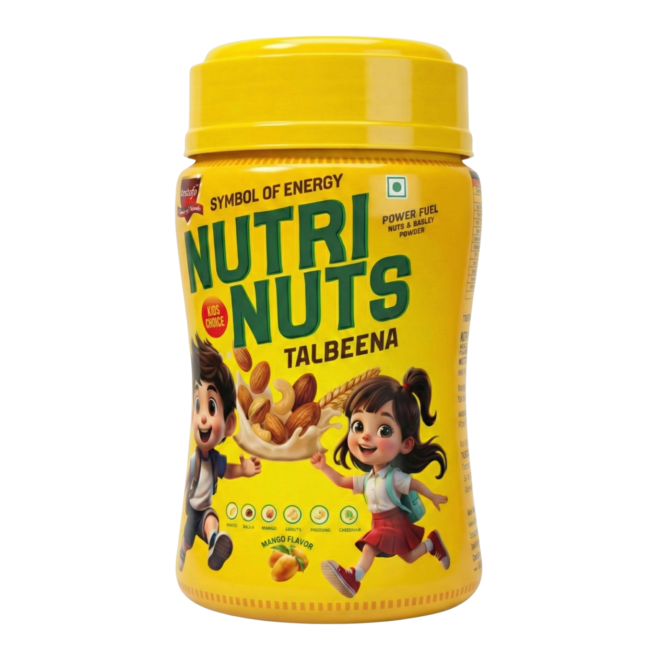 Nutrinuts Talbeena Mango Kids, HDPE Jar 250g