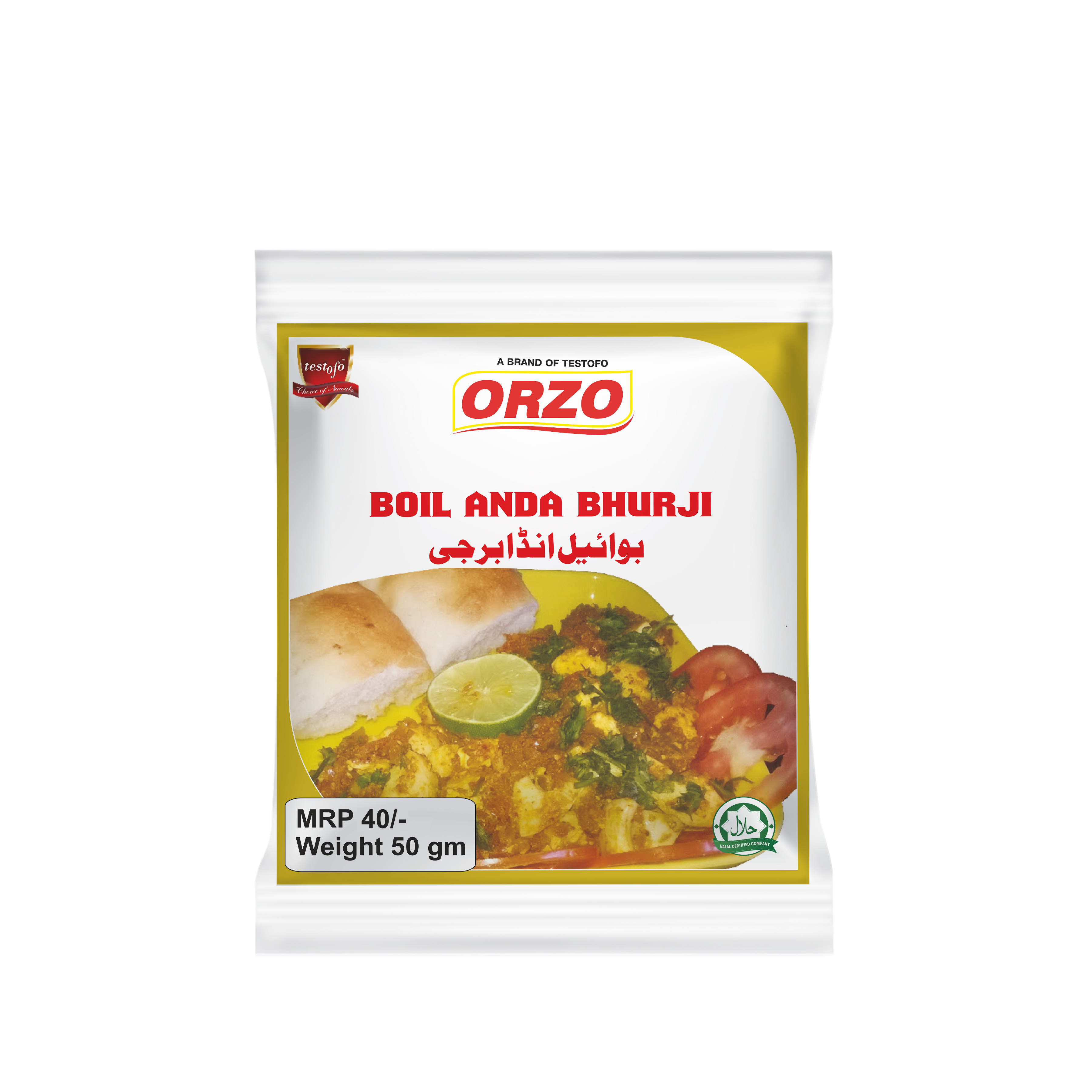 Orzo Boil Anda Bhurji, Pouch 50g