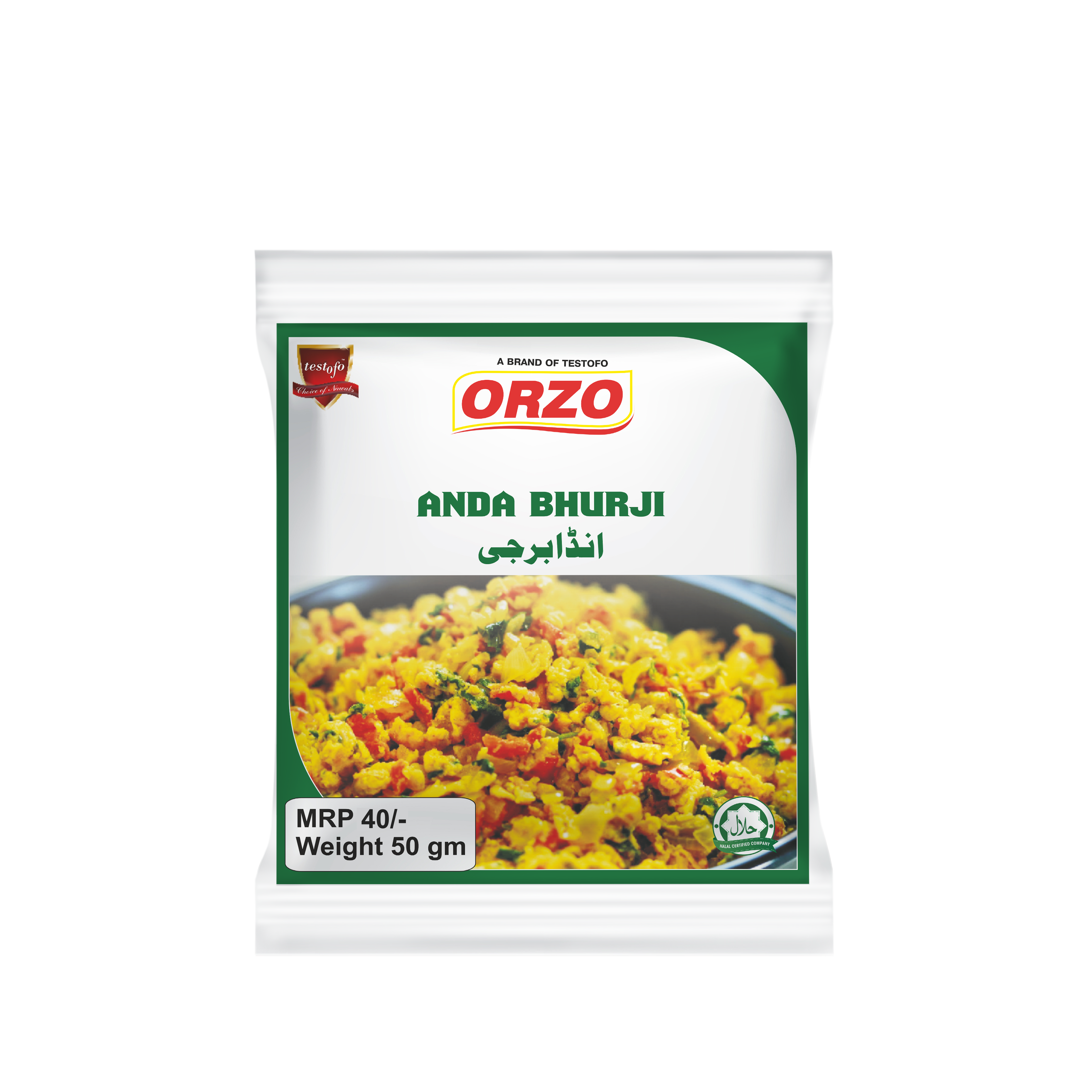 Orzo Anda Bhurji, Pouch 50g