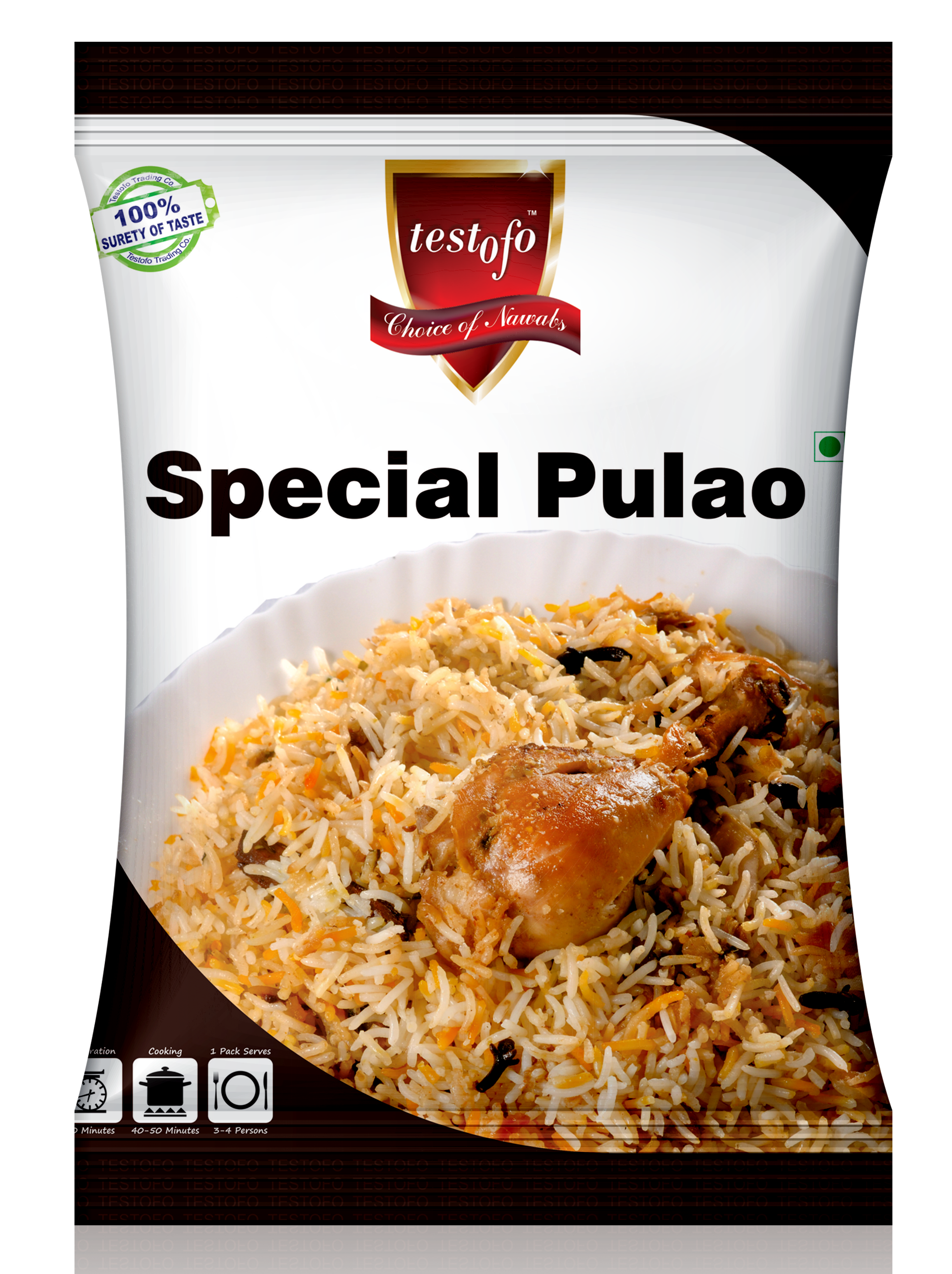 Testofo Special Pulao, Pouch 8g