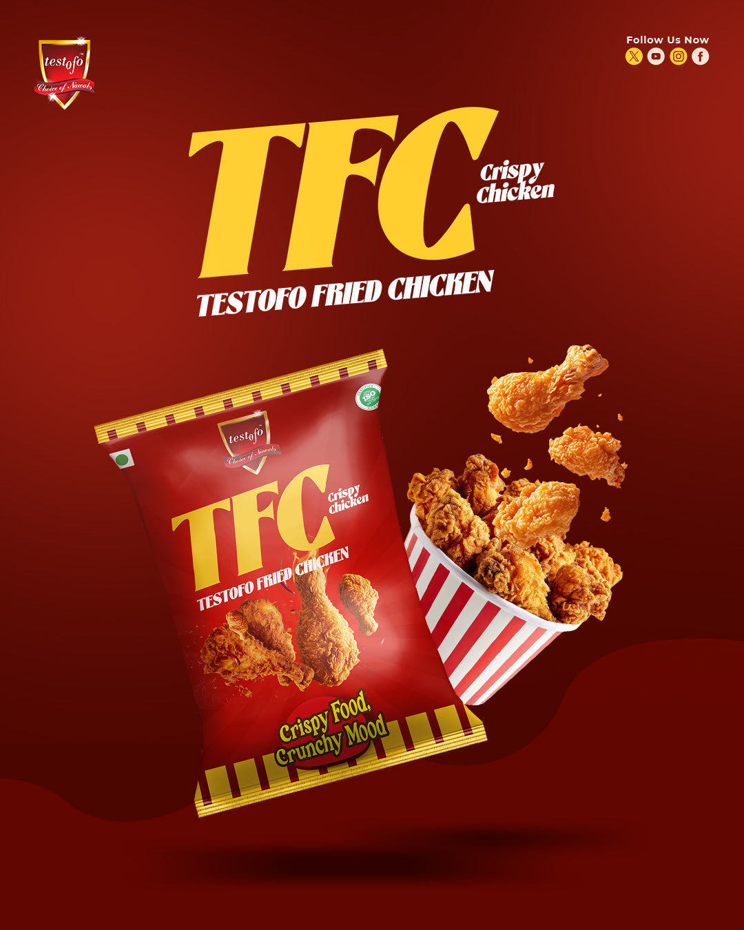 Testofo Fried Chicken (TFC) Crispy Chicken Snack
