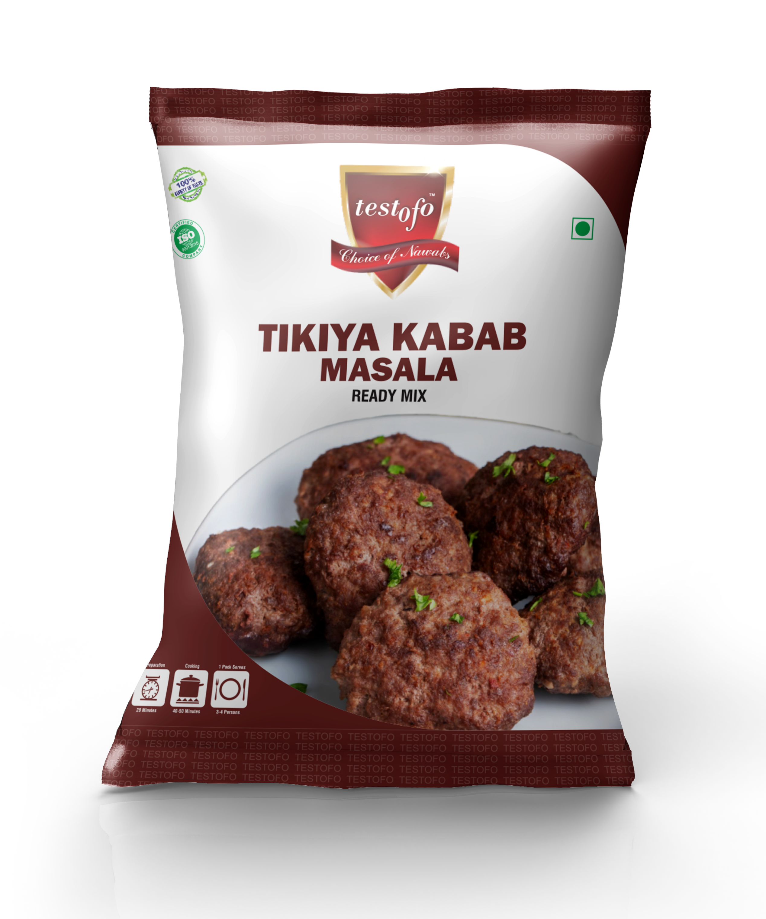 Testofo Tikiya Kabab, Pouch 8g